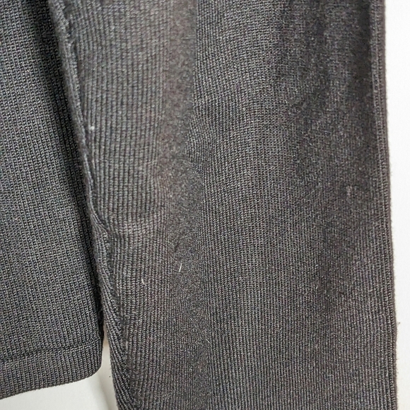 Silk Club Collection Black Long Sleeve Silk Nylon Blend Pull On Shirt Size Small - Picture 9 of 10